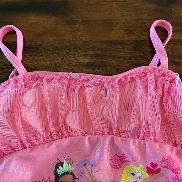 Disney Store Tulle Princess Swimsuit - Picture 3 of 8